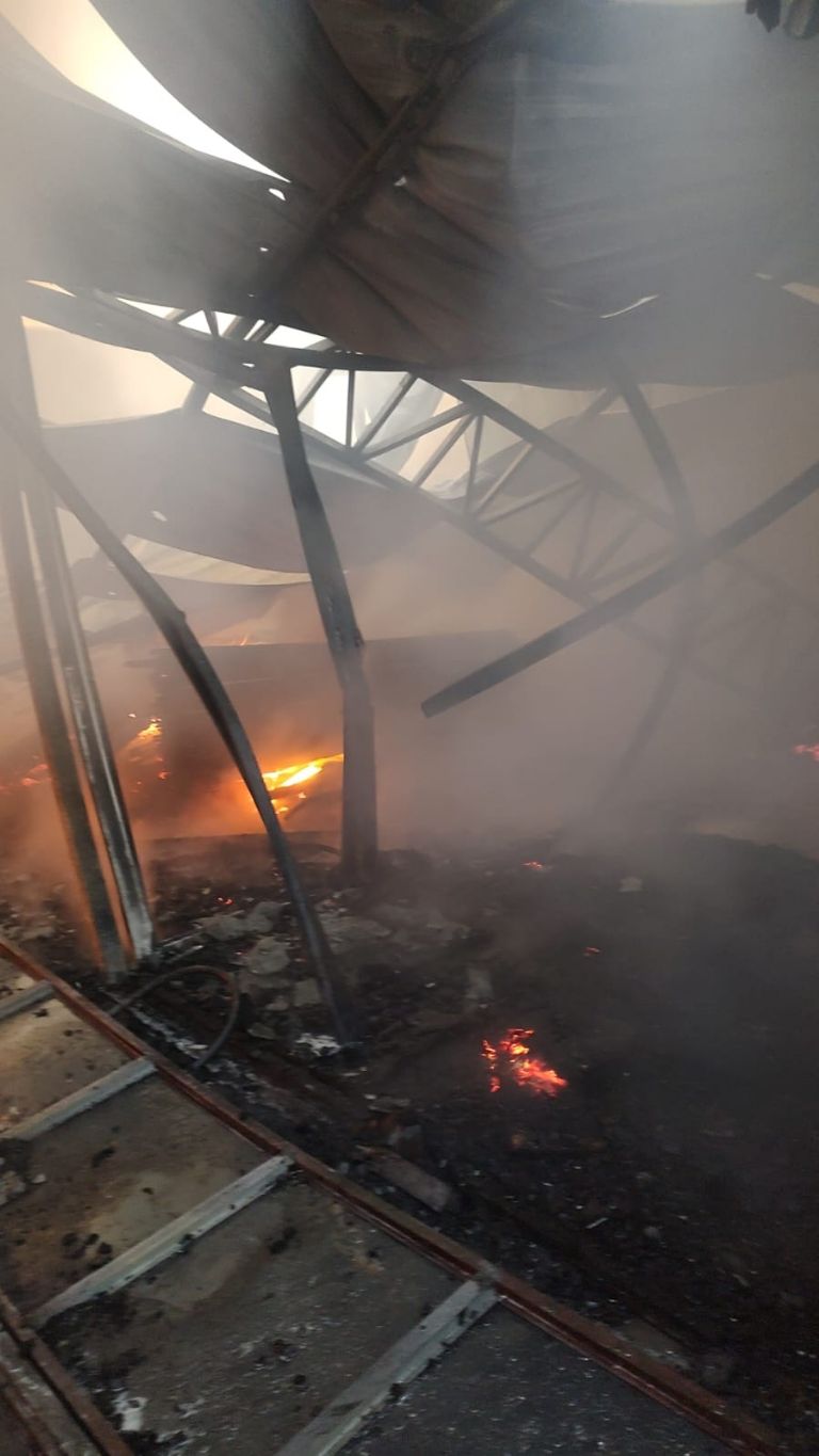 Incendio en Iztapalapa