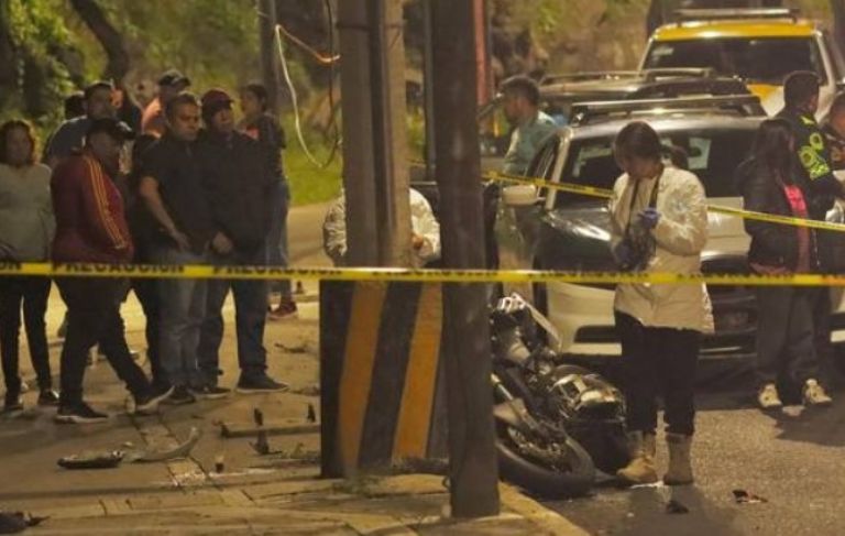 Motociclista muerto en Coyoacán
