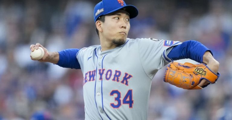 Senga fue vapuleado por la ofensiva de los Dodgers