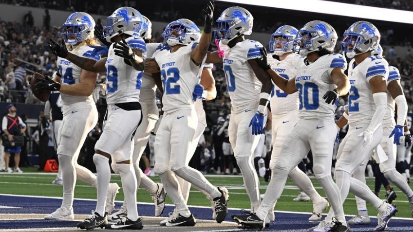 NFL: Goff lanza 3 pases de anotación y los Lions se devoran a los Cowboys