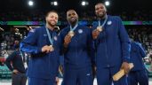 Foto ilustrativa de la nota titulada "Fue todo y más"; LeBron James sobre formar equipo con Steph Curry en París 2024