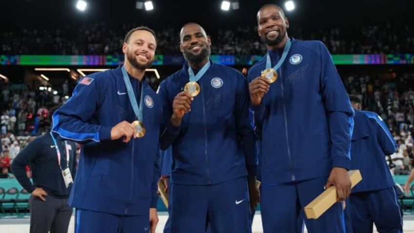 "Fue todo y más"; LeBron James sobre formar equipo con Steph Curry en París 2024
