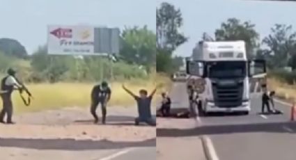 Bloquean maxipista Culiacán-Mazatlán; bajan a conductores de sus vehículos