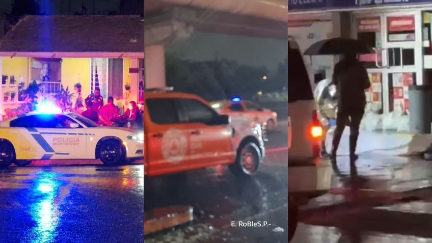 Confirman 4 muertos tras lluvias por Frente Frío 4 en Monterrey y otros puntos de Nuevo León