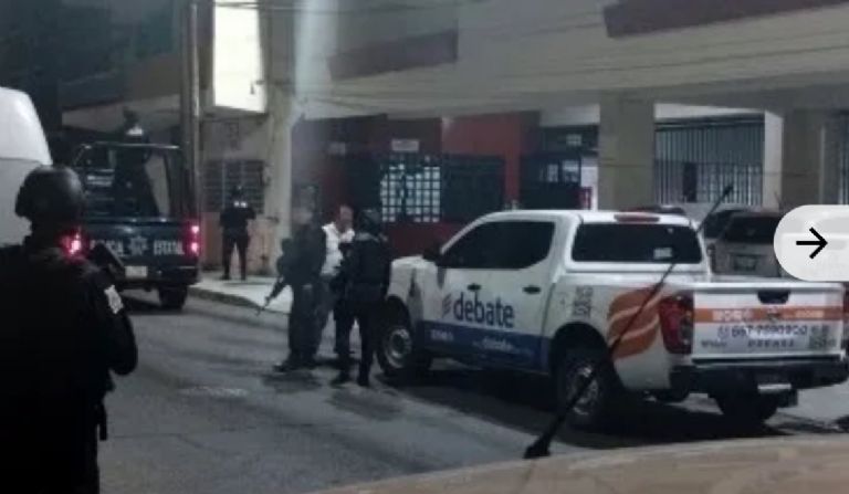 Balacera en 'El Debate' moviliza a las autoridades. Foto: X