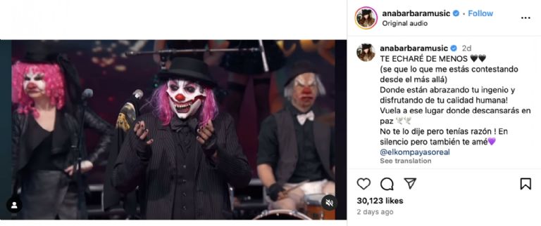 Instagram @anabarbaramusic