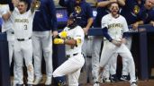 Foto ilustrativa de la nota titulada Jackson Chourio salva a los Milwaukee Brewers y les da vida en la postemporada de la MLB