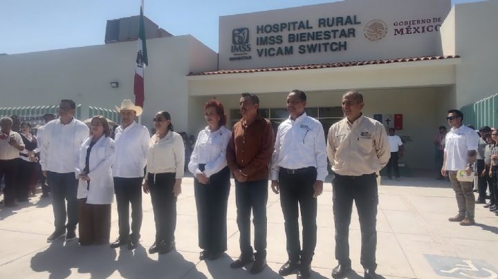 Alfonso Durazo supervisa avances del Hospital IMSS-Bienestar en Vícam