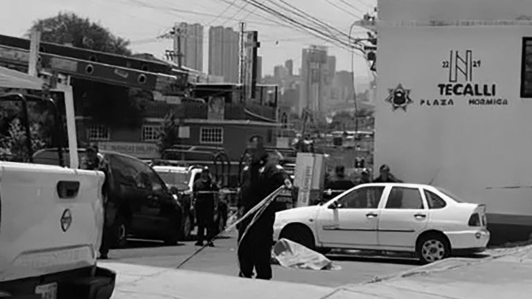 Hombre ejecutado en Naucalpan