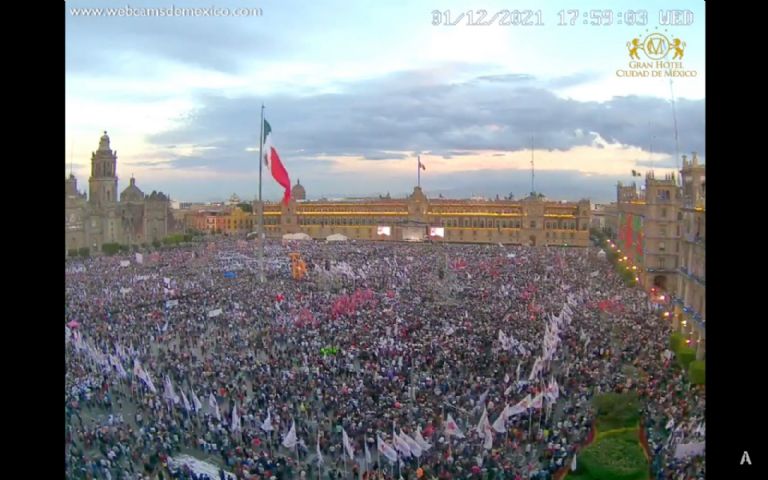 Carteristas en el Zócalo