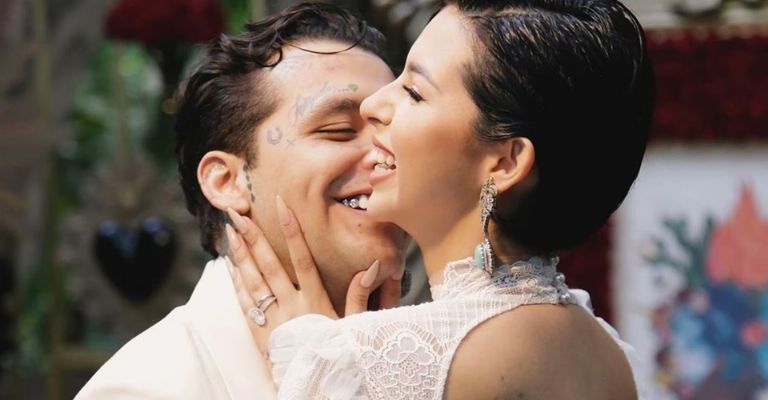 Ángela Aguilar confiesa que será madre con Christian Nodal a meses de su boda