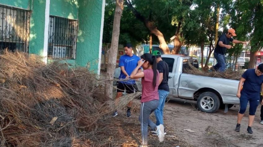Agrupación Jalo por Obregón contribuye en mejoras de centro comunitario