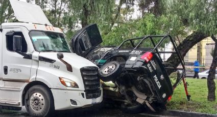 Fatal accidente: Policía muere al ser impactado por tráiler en la calzada Ignacio Zaragoza