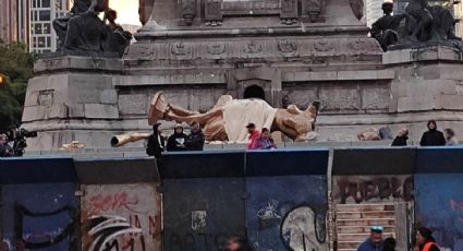 ¿Se cayó el Ángel de la Independencia? Esto pasó en Paseo de la Reforma