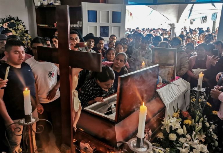 El lunes 21 de octubre hubo una misa para despedir al padre Marcelo Pérez Pérez. Foto: X