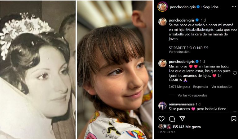 Poncho De Nigris da noticia sobre su madre