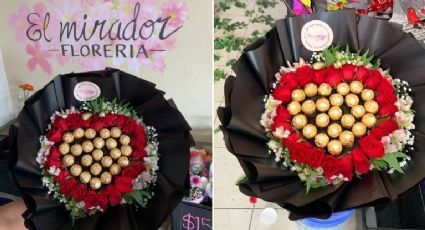 Delincuente roba ramo 'buchón' para regalárselo a su novia; florería los expone en redes