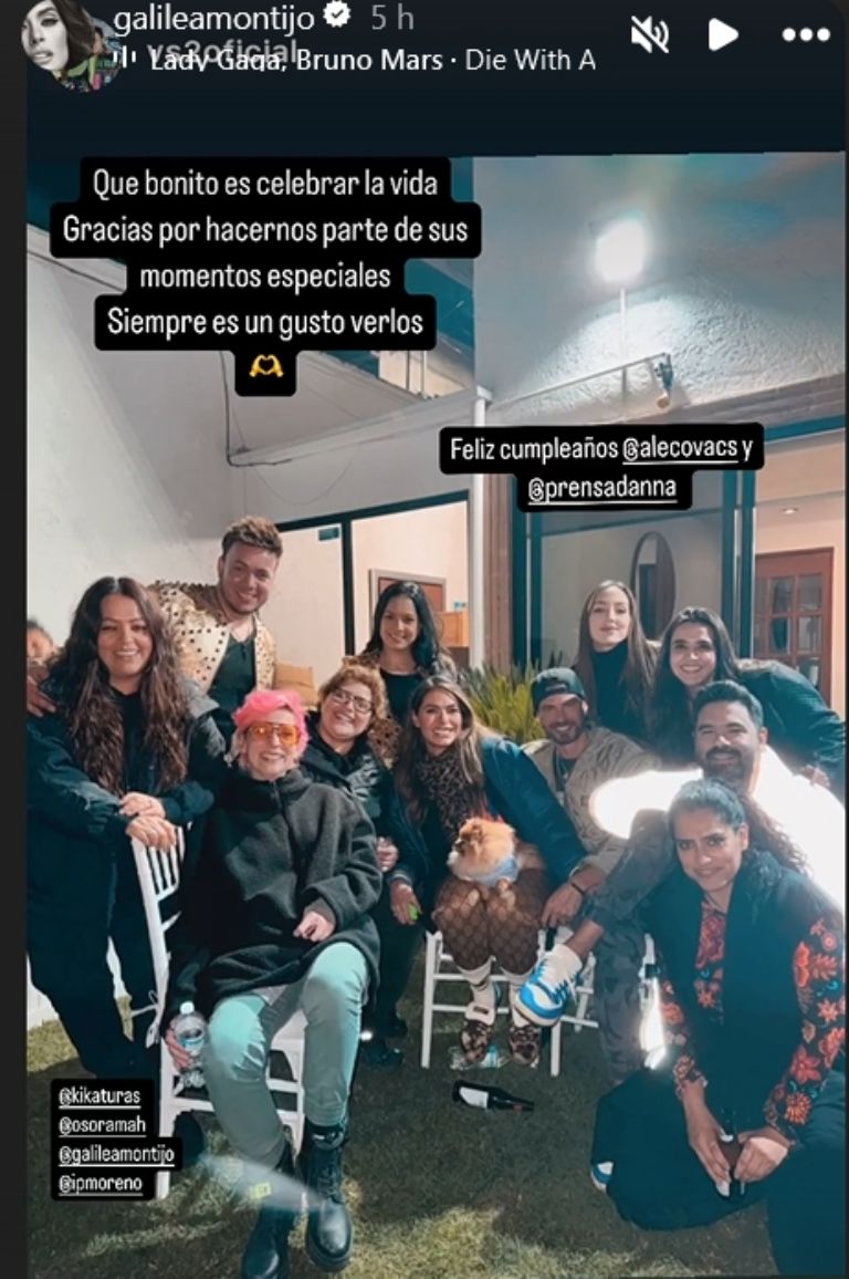 Galilea Montijo reaparece tras marcharse de Hoy