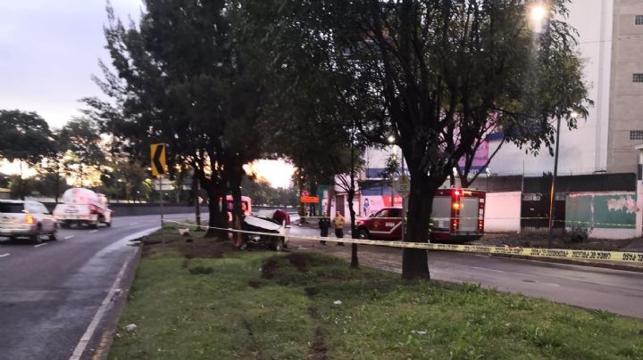 VIDEO: Fuerte choque sobre avenida 608 deja un muerto y un herido; genera caos en la zona