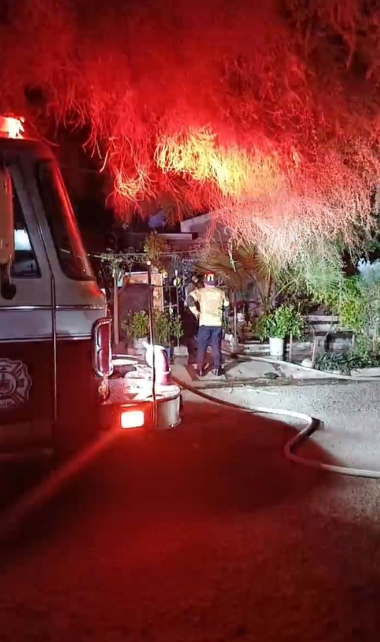 Reportan incendio en Cajeme