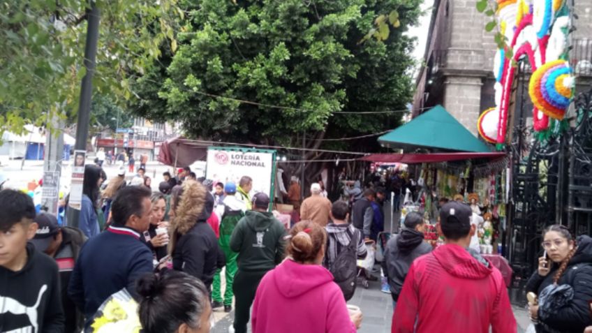 Blindan San Hipólito y la Alameda Central por festejos de San Judas Tadeo