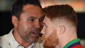 Foto ilustrativa de la nota titulada Óscar de la Hoya reaparece con un duro mensaje contra 'El Canelo': "Celoso de mier…"