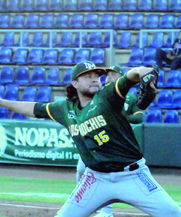 Darel Torres brilla con Cañeros  y es reconocido por la LMP como el 'Pitcher de la Semana'