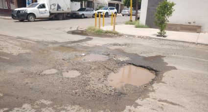 Ciudadanos solicitan bacheo de las vialidades secundarias en Ciudad Obregón