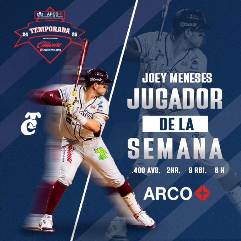 Meneses es reconocido por la LMP