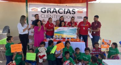 Comedor ‘Mi mano Contigo’ recibe donativo; comprarán comida para 120 pequeños