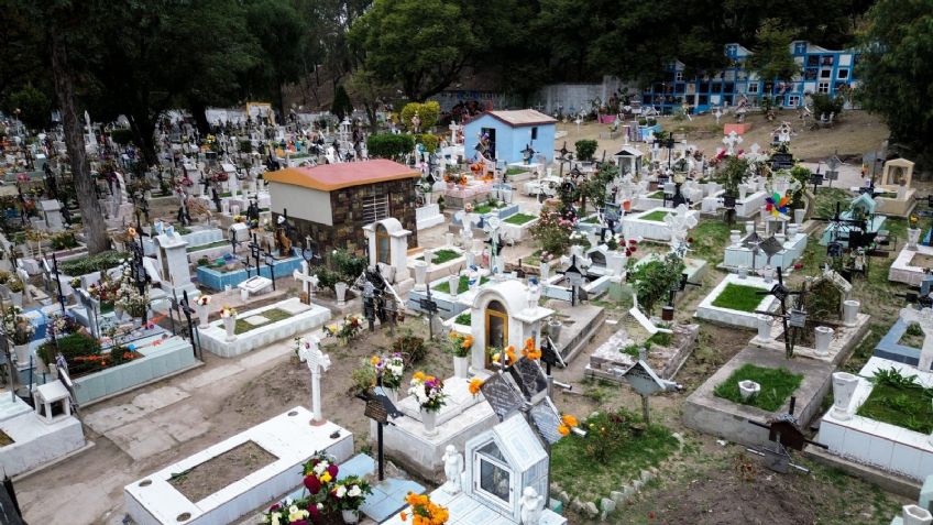 Blindan panteones de la Ciudad de México por actividades de Día de Muertos