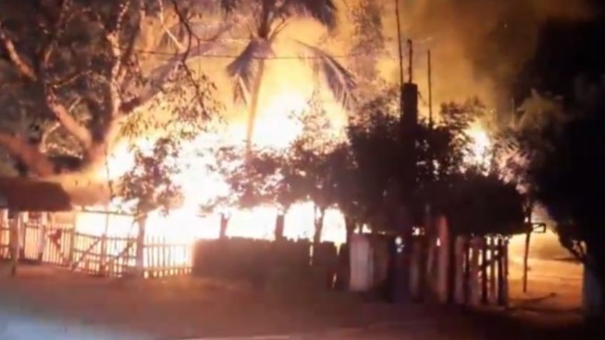 Reportan dos fuertes incendios en Culiacán; menores de edad sufren quemaduras