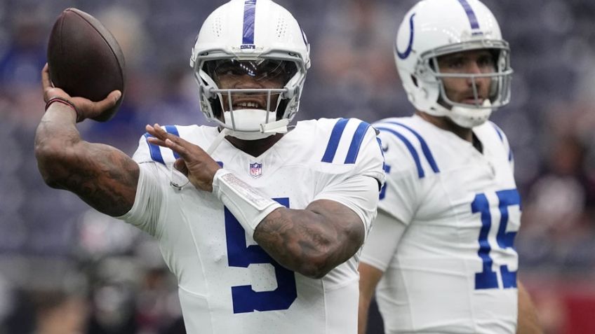 Cambios de aires en Indianápolis; Colts sientan a Richardson para iniciar con Flacco