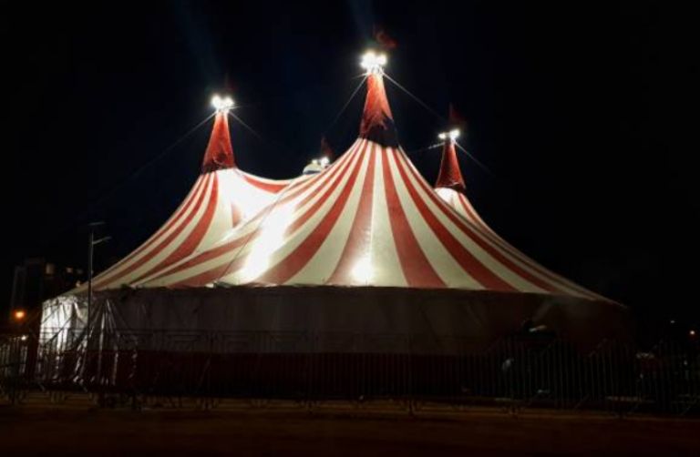 El circo tenía funciones programadas hasta el 17 de noviembre