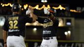 Foto ilustrativa de la nota titulada Con carrera de 'caballito' los Naranjeros dejan en el terreno de juego a los Yaquis y ganan la serie