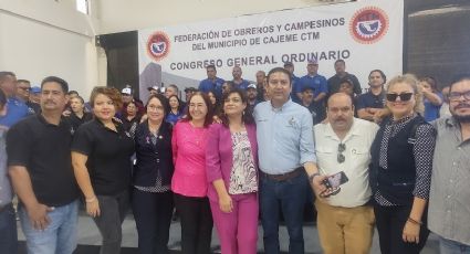 La CTM en Cajeme toma protesta a Silvia Godoy Vea como su nueva dirigente