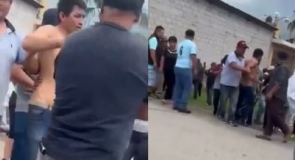 Veracruz: Ladrón es sorprendido con las manos en las manos, vecinos intentan lincharlo