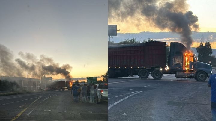 Civiles armados causan destrozos tras la detención de presunto líder del CJNG