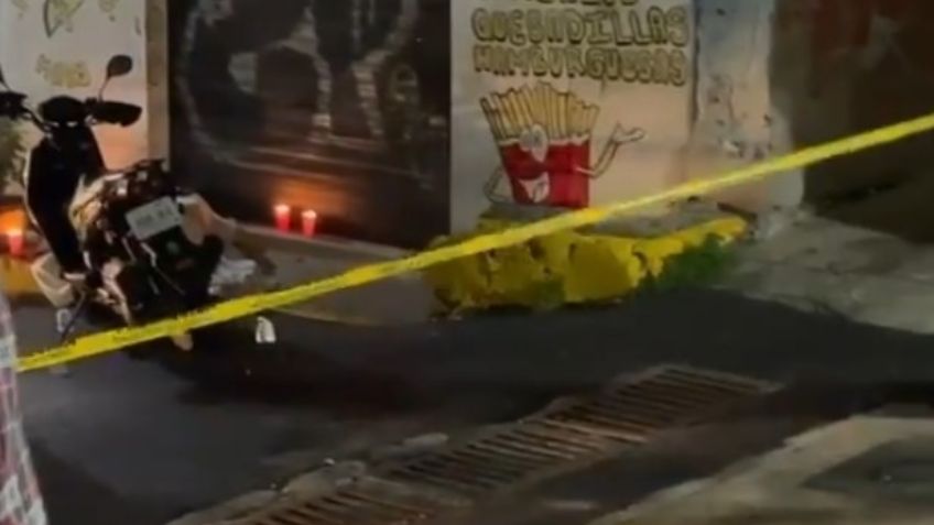 VIDEO: Sicarios ejecutan de un tiro en la cabeza a motociclista en la Magdalena Contreras