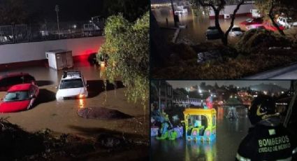 Alerta púrpura en Milpa Alta por lluvia intensa; reportan inundaciones