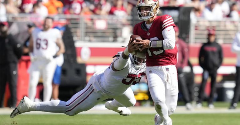 Purdy tuvo un domingo muy ajetreado