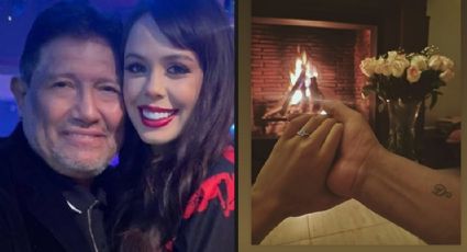 Juan Osorio se compromete con su novia, Eva Daniela; ella es 38 años menor que él