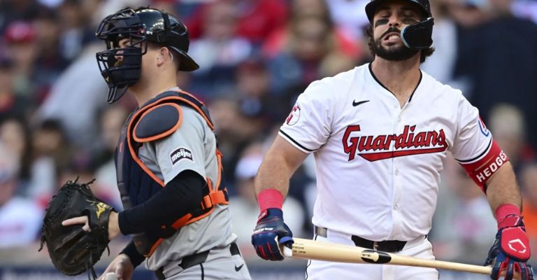 Los Guardians se fueron en blanco ante los Tigers