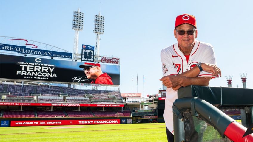 Es oficial; Francona se 'pinta' de rojo y es presentado como manager de Cincinnati