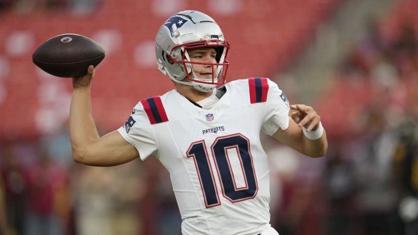 NFL: Los Patriots le entregan los controles de la ofensiva al novato Drake Maye