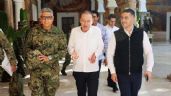 Foto ilustrativa de la nota titulada Alfonso Durazo se reúne en Sonora con secretario de Seguridad y secretario de Marina