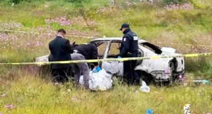 Jilotepec en foco rojo: Hallan 4 cuerpos calcinados y un cráneo dentro de un carro