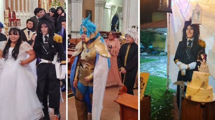 VIDEO: Boda se vuelve viral por utilizar temática de 'Los Caballeros del Zodiaco'