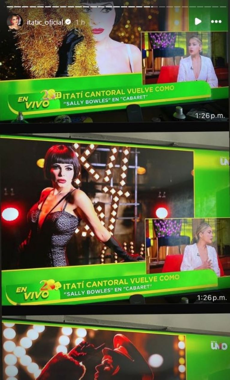 Itatí Cantoral estuvo en Ventaneando