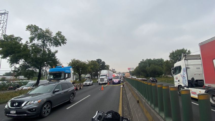 VIDEO: Fatídico accidente deja un muerto en la autopista México-Querétaro; hay caos